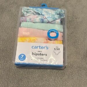 Carter's Girls Hipsters 7-Pack - Blue, Pink, Yellow